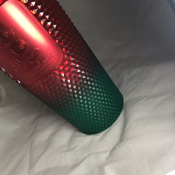 Disney Parks Starbucks Mickey Mouse Holiday Christmas Tumbler Disneyland NEW - Picture 4 of 6